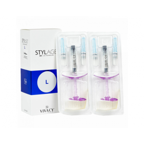 Stylage L Bi-SOFT hyaluronic filler 1 ml img 2