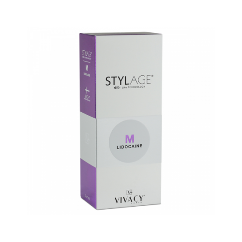 Stylage M Bi-SOFT filler based on hyaluronic acid with lidocaine 1 ml